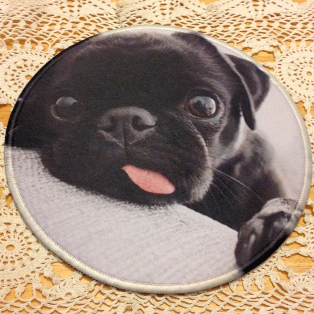 Computer Accessory, adorable baby pup Mouse Pad